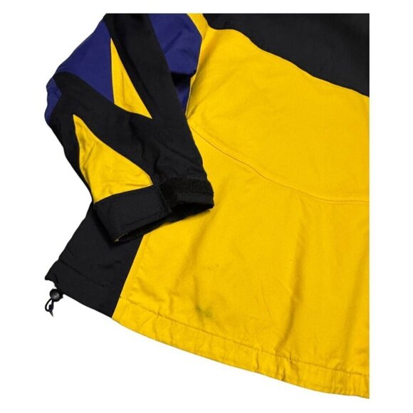 VINTAGE COLUMBIA Y2K Yellow Water Resistant Windbreaker Ski Jacket Womens Medium - Picture 7 of 8